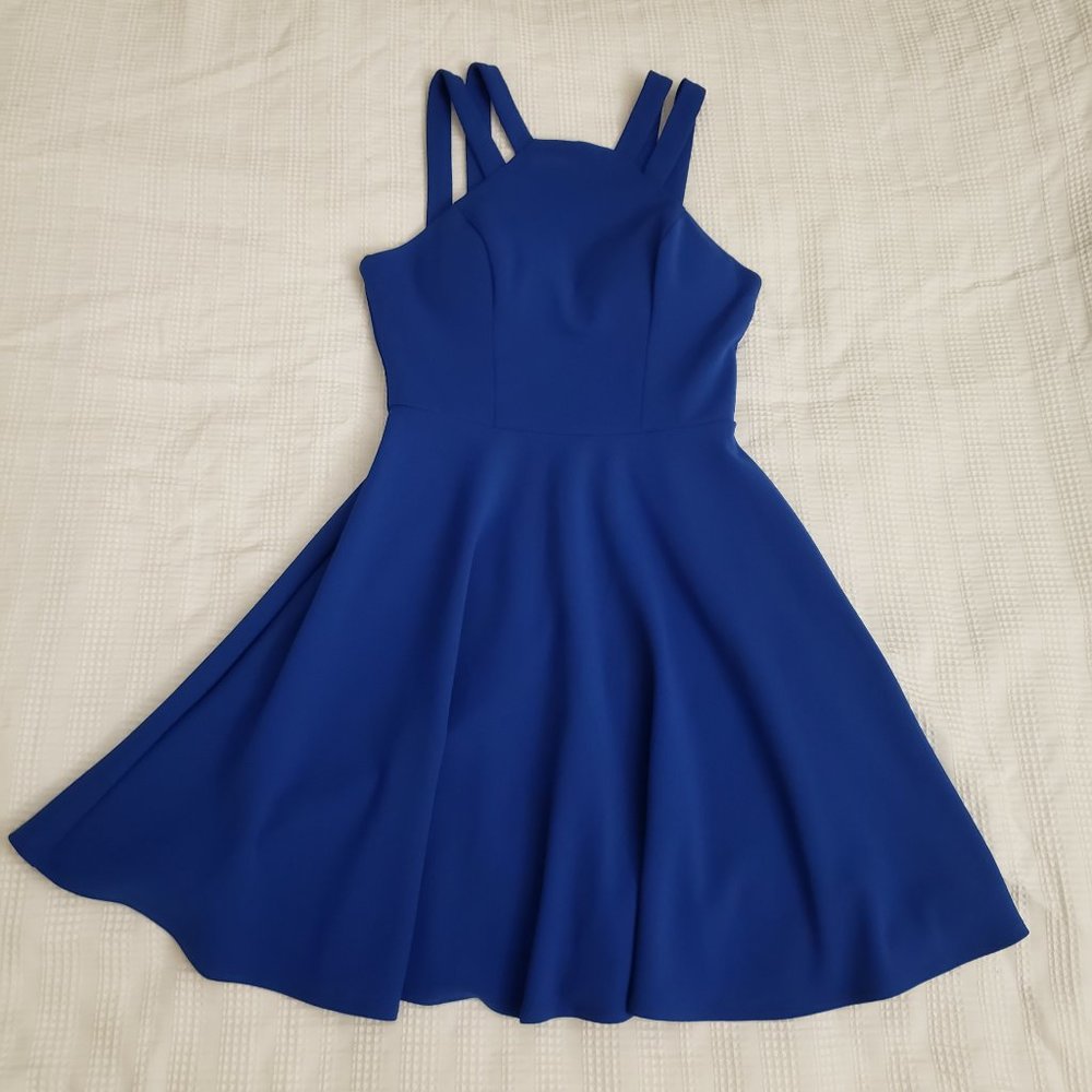 Blue dress